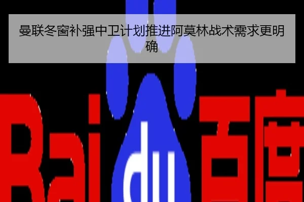 曼联冬窗补强中卫计划推进阿莫林战术需求更明确