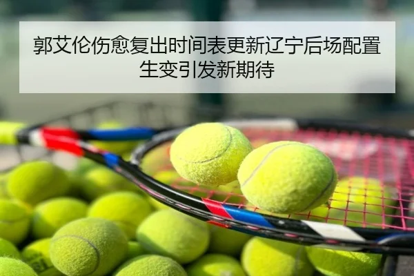 郭艾伦伤愈复出时间表更新辽宁后场配置生变引发新期待